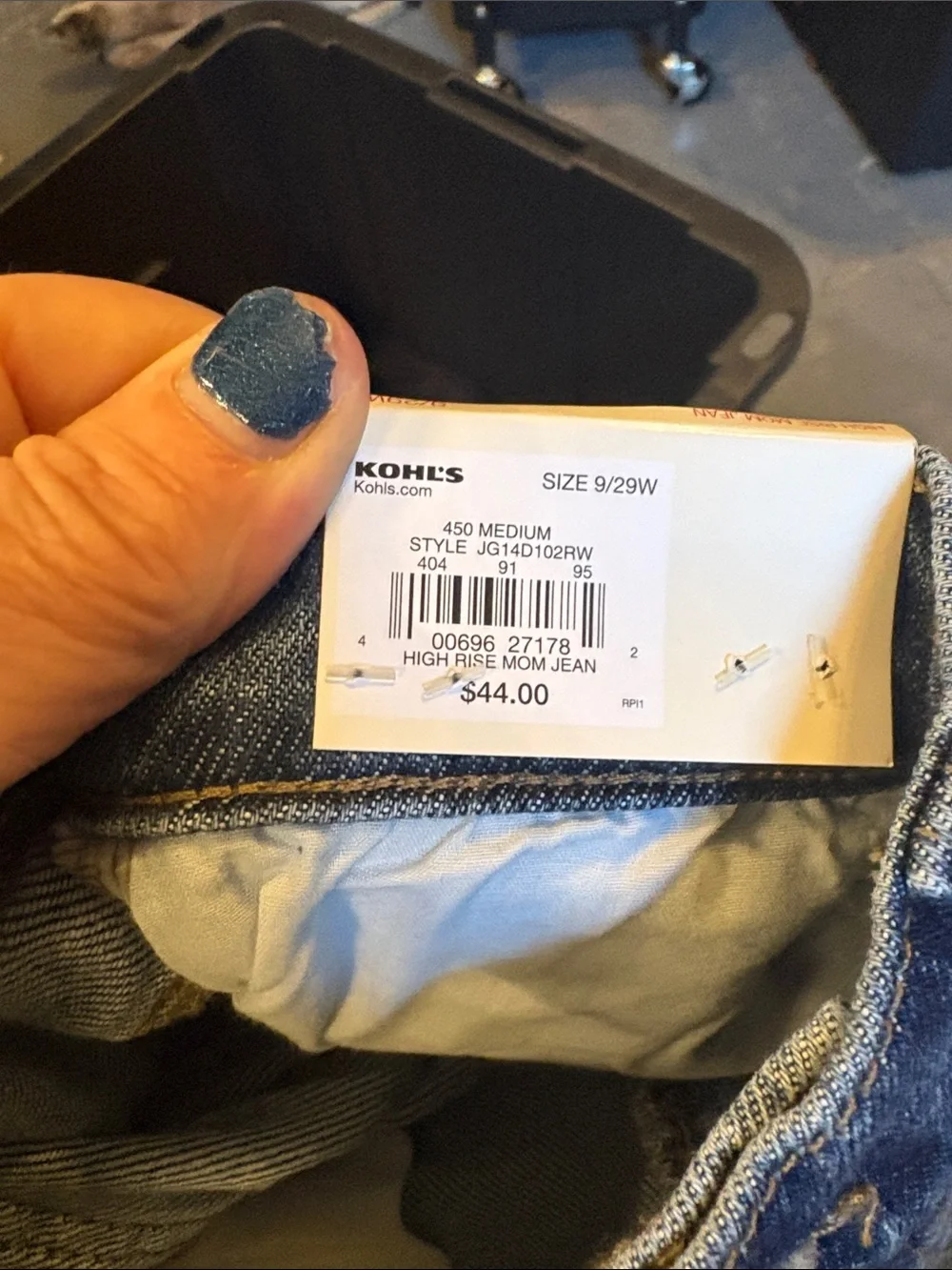 SO High-Rise Light Blue Distressed Women's Jeans